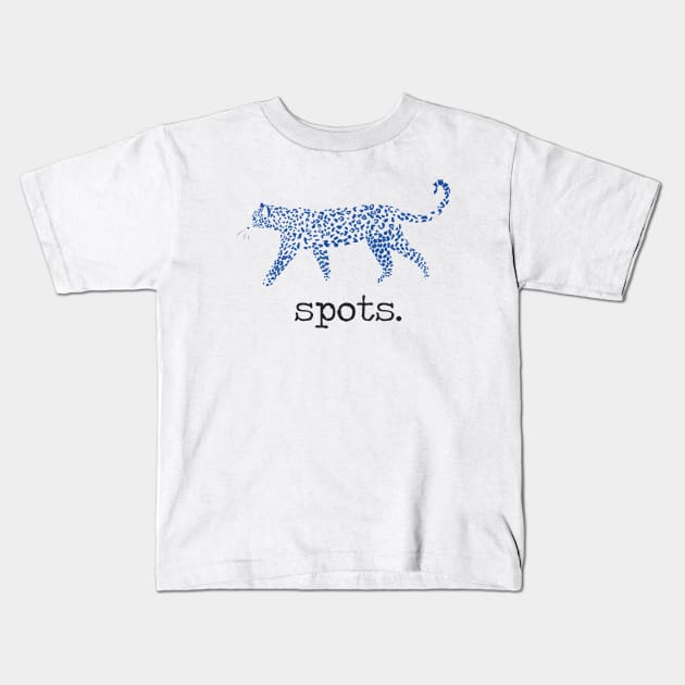 Spots Kids T-Shirt by CloudWalkerDesigns